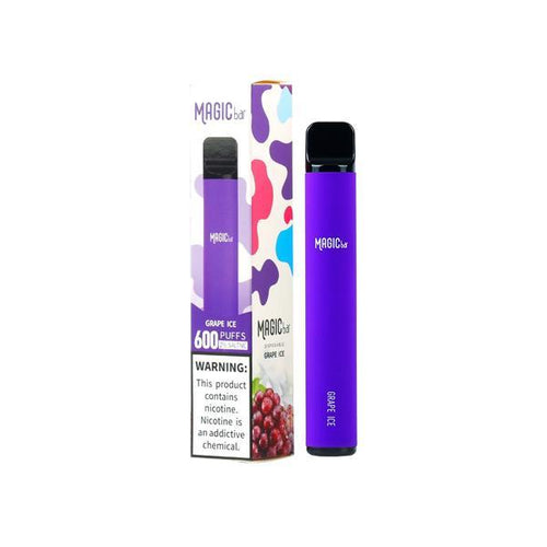 Magic Bar 600 Puff Disposable Pod Device | Grape Ice