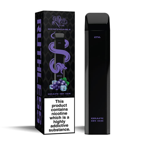 Ruthless E-Juice Disposable Pod Device | Grape On Ice