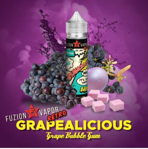 Fuzion Vapor 50Ml E-Liquid | Grapealicious