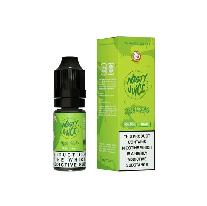 Nasty Juice 50/50 10Ml E-Liquid | Green Apple