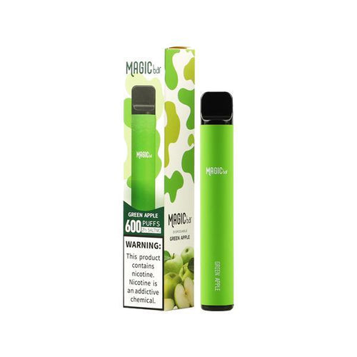 Magic Bar 600 Puff Disposable Pod Device | Green Apple