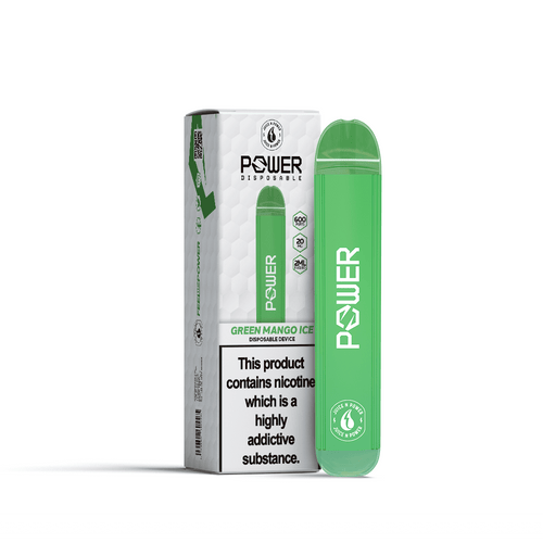 Juice N Power Disposable Pod Device 600 Puff | Green Mango Ice