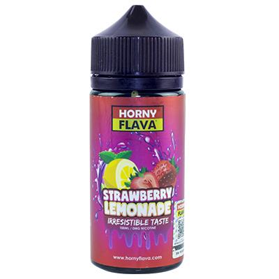 Horny Flava E-Liquid 100ml Short Fill Strawberry Lemonade