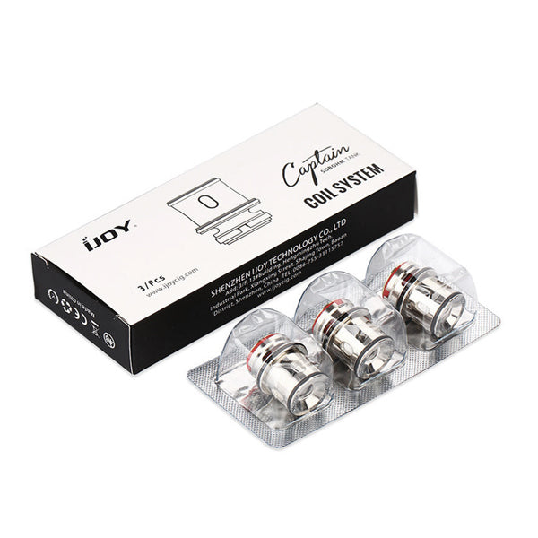 IJOY Captain Replacement Coils 3 Pack (CA2 CA3 CA8 CA M1)