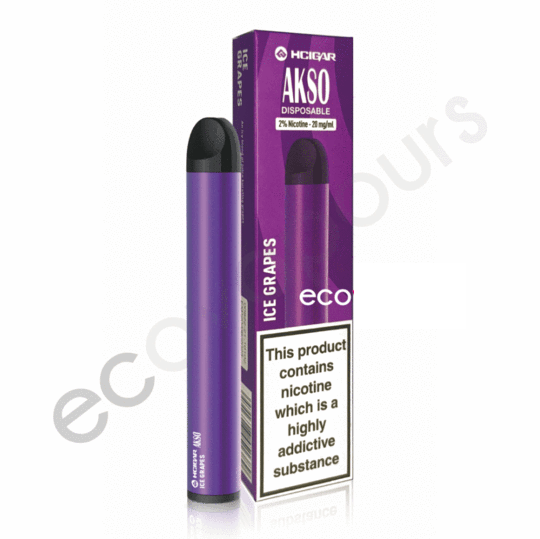 Akso Disposable Pod Device 500 Puff | Ice Grapes
