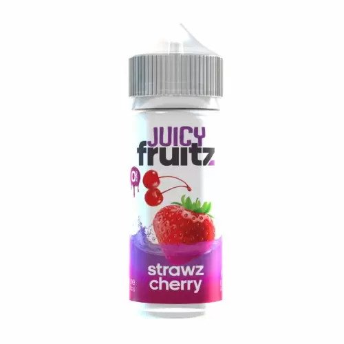 Juicy Fruitz 100ml Short Fill Strawz Cherry