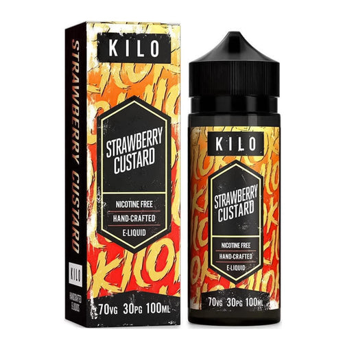 Kilo 100ml E-Liquid Strawberry Custard