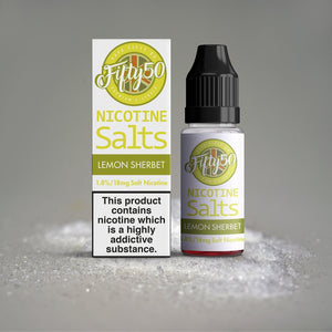 Fifty 50 Nic Salts 10Ml - Lemon Sherbet