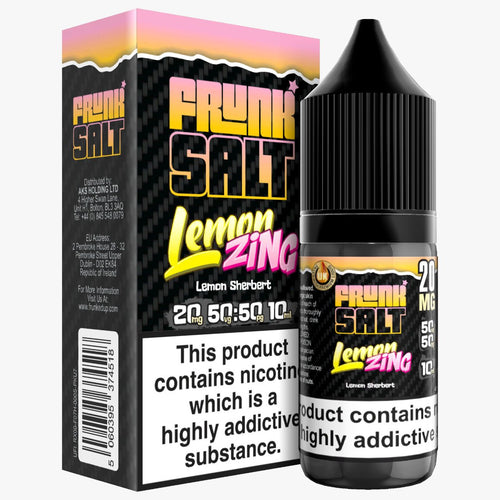 Frunk Salt 10Ml Nic E-Liquid | Lemon Zing Salts