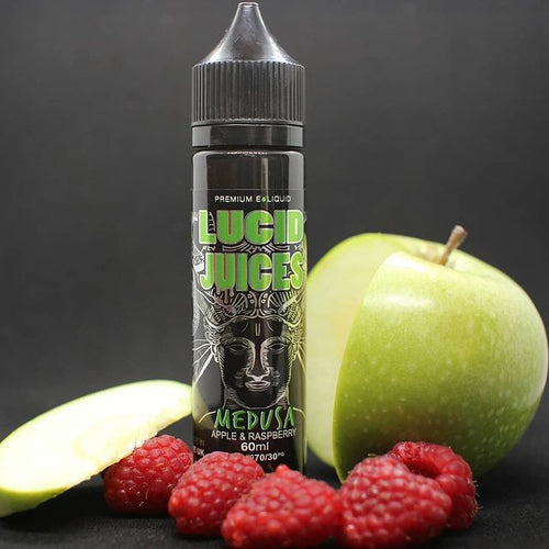 Lucid Juices 50ml Short Fill Medusa (Apple & Raspberry)