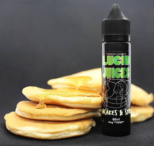 Lucid Juices 50ml Short Fill Pancakes & Syrup