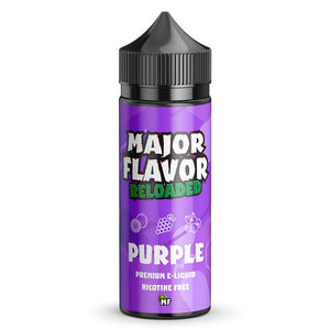 Major Flavor Reloaded 100ml Short Fill Purple
