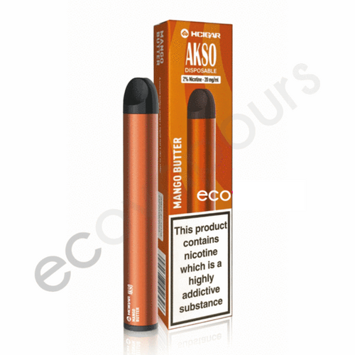 Akso Disposable Pod Device 500 Puff | Mango Butter