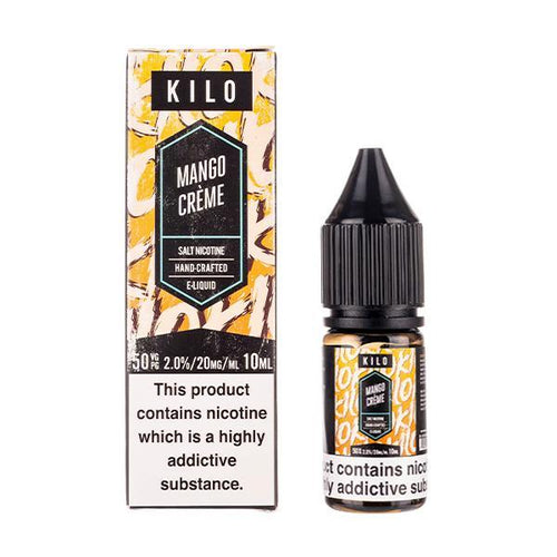 Kilo Nic Salts 10Ml E-Liquid | Mango Creme