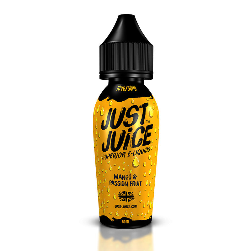 Mango & Passion Fruit 50ml E-Liquid by Just Juice