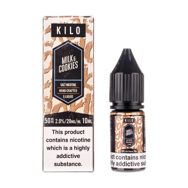 Kilo Nic Salts 10Ml E-Liquid | Milk & Cookies