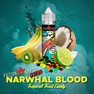 Fuzion Vapor 50Ml E-Liquid | Narwhal Blood