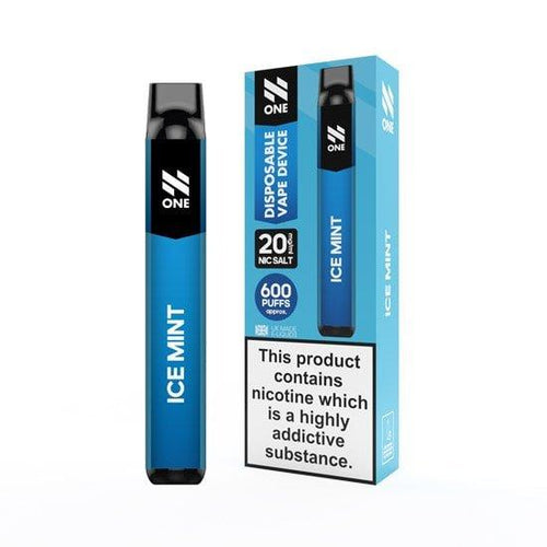N One Disposable Vape Device 600 Puff | Ice Mint