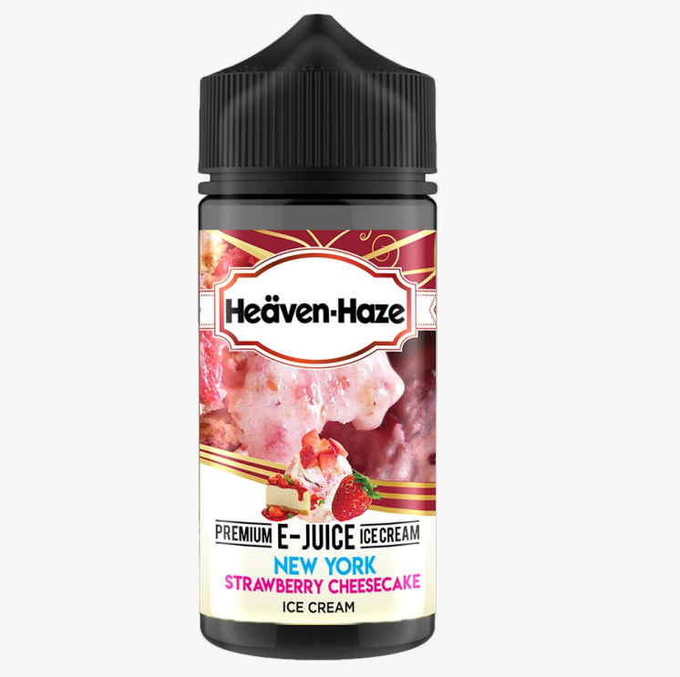 New York Strawberry Cheesecake 100Ml E-Liquid By Heaven Haze