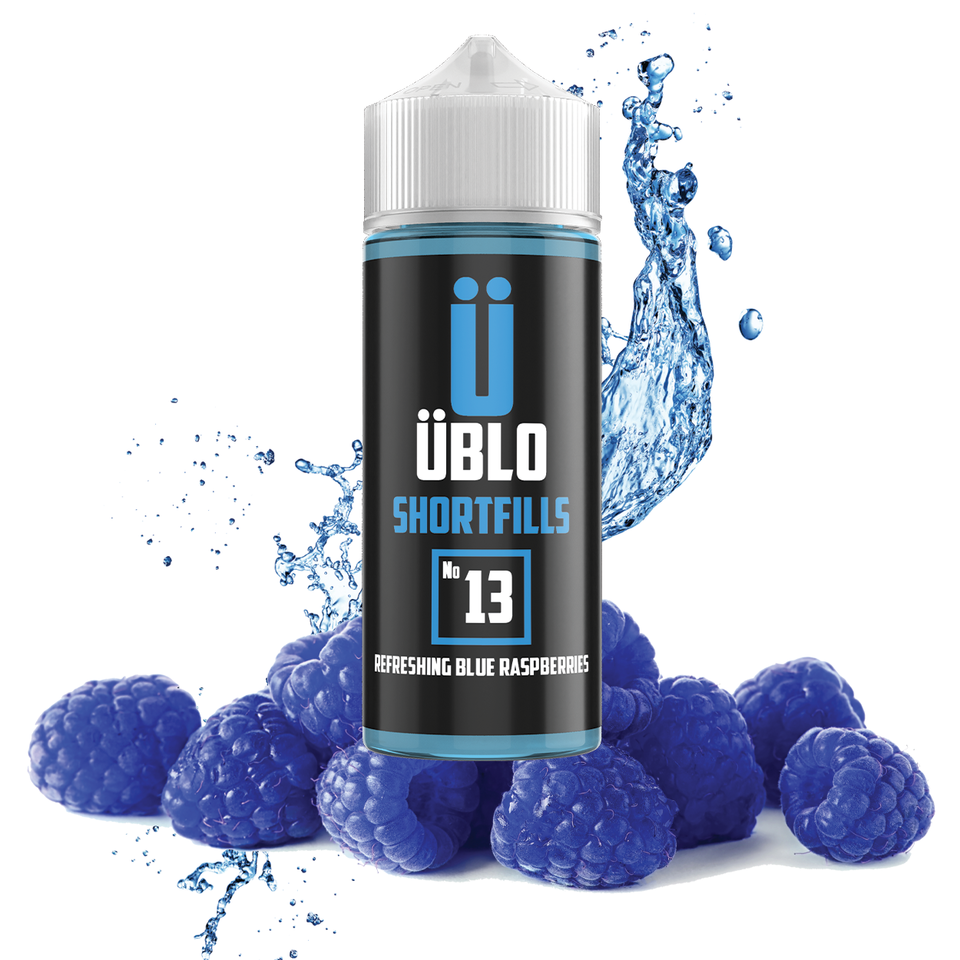 Ublo 100Ml E-Liquid - No 13 | Refreshing Blue Raspberries