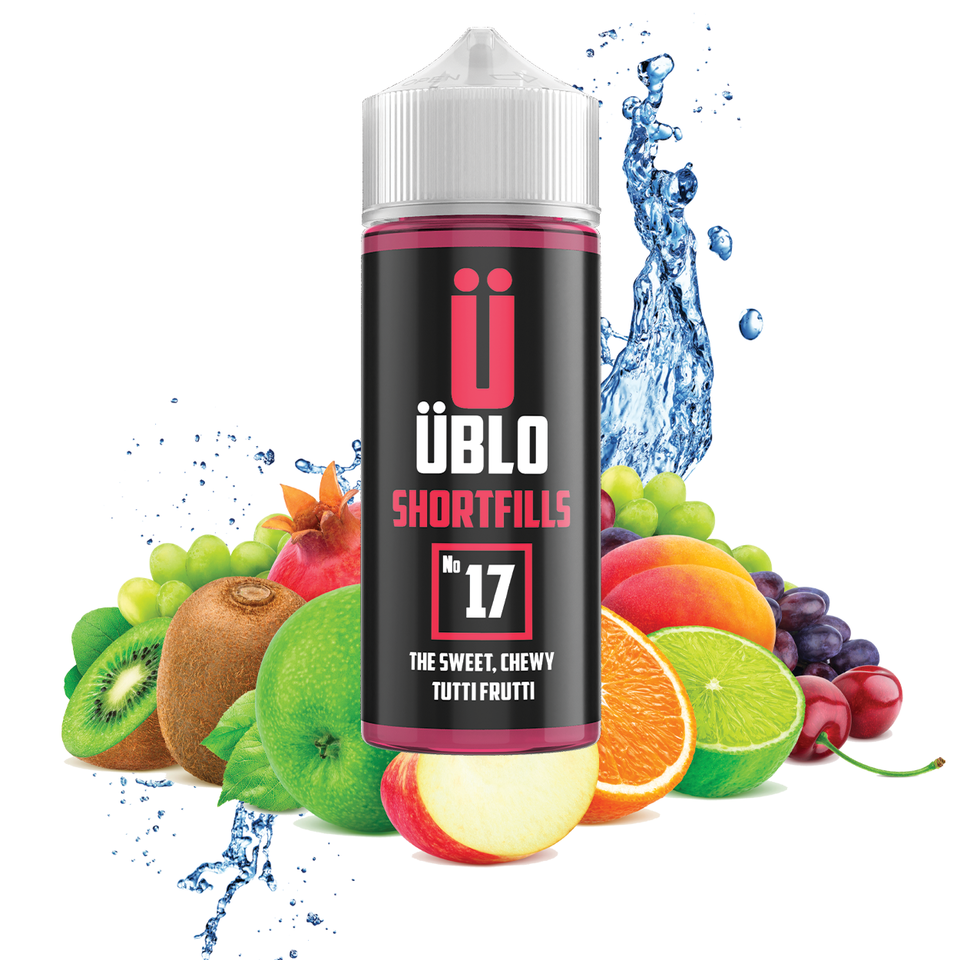 Ublo 100Ml E-Liquid - No 17 | Sweet Chewy Tutti Frutti