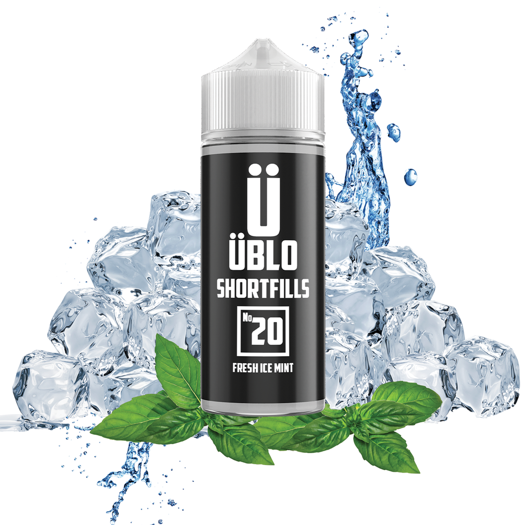 Ublo 100Ml E-Liquid - No 20 | Fresh Ice Mint