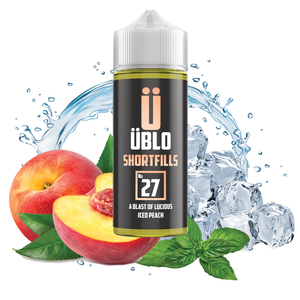Ublo 100Ml E-Liquid - No 27 | Luscious Iced Peach