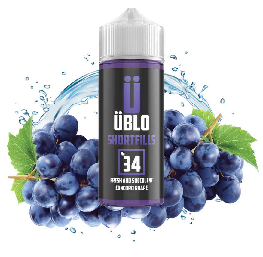 Ublo 100Ml E-Liquid - No 34 | Concord Grape