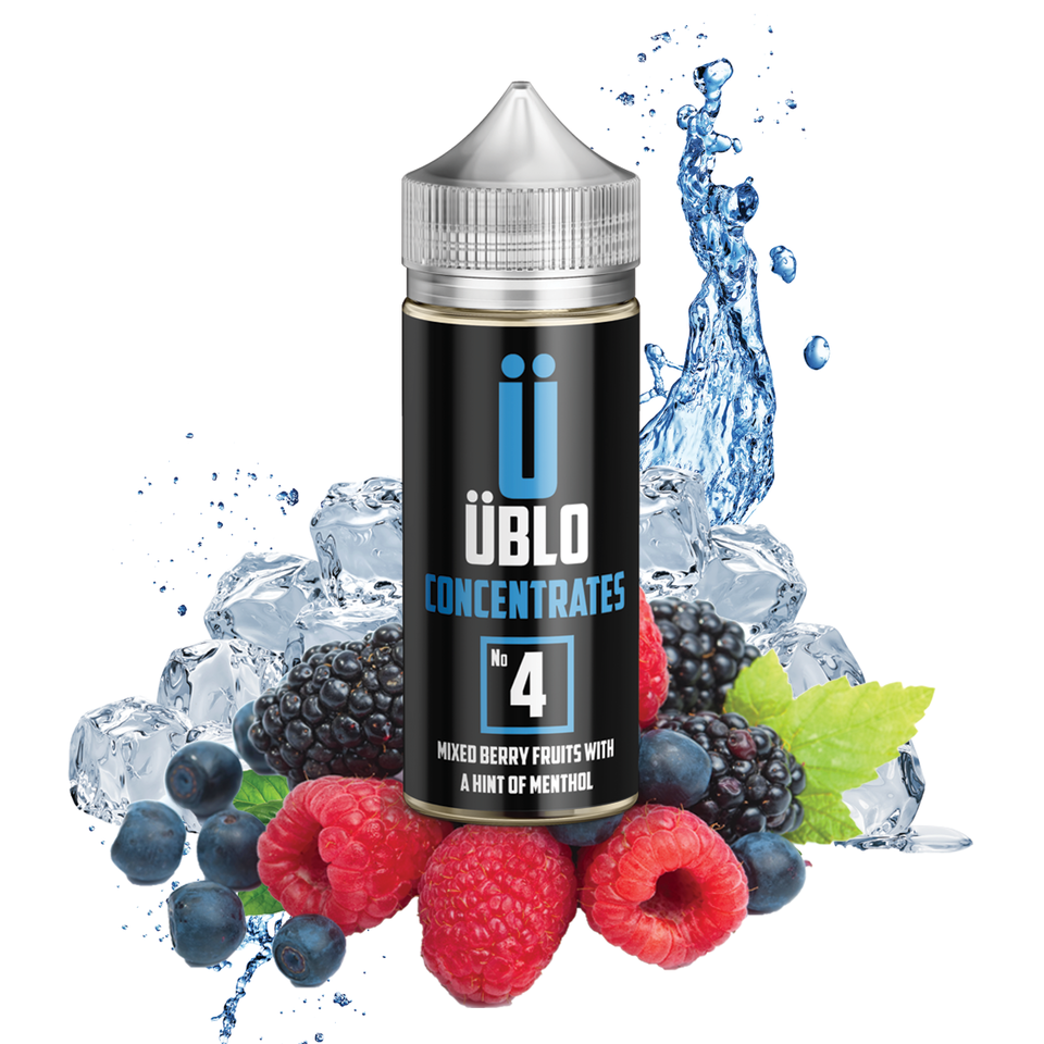 Ublo E-Liquid 100Ml Short Fill - No 4