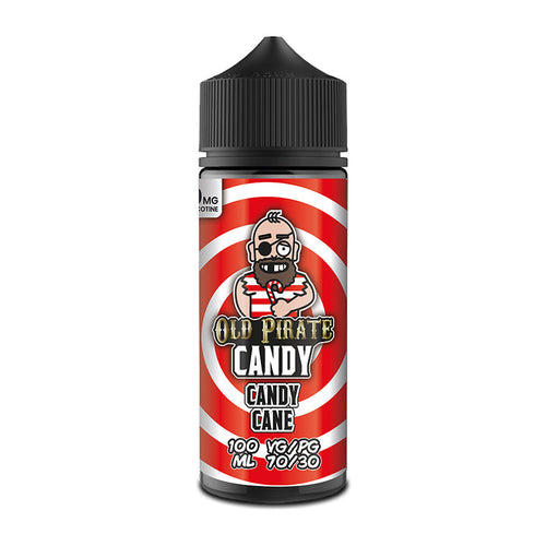 Old Pirate Candy Series 100ml Short Fill Candy Cane