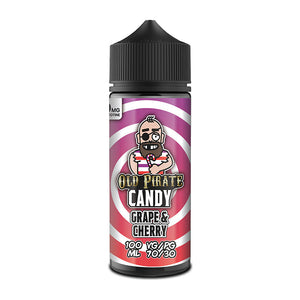 Old Pirate Candy Series 100ml Short Fill Grape & Cherry