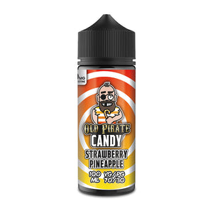 Old Pirate Candy Series 100ml Short Fill Strawberry Pineapple