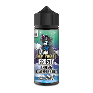 Old Pirate Frosty Series 100ml Short Fill Apple & Blackcurrant