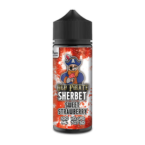 Old Pirate Sherbet Series 100ml Short Fill Sweet Strawberry