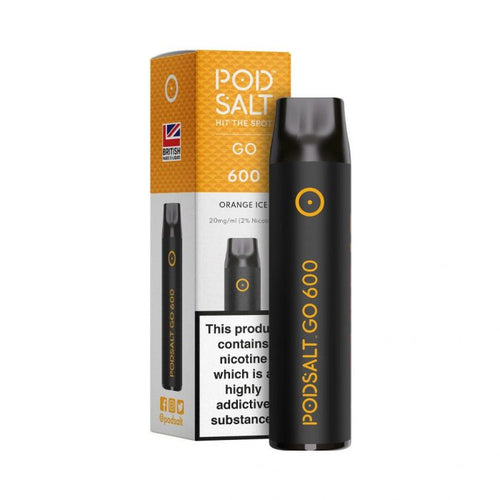 Pod Salt Go 600 Disposable Device | Orange Ice