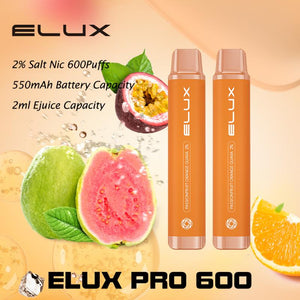 Elux Pro 600 Disposable Pod Device | Passionfruit Orange Guava