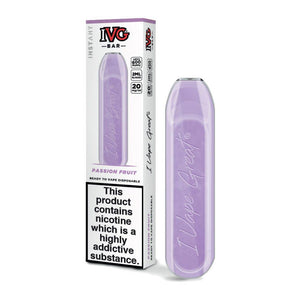 Ivg Bar Disposable Pod Device 600 Puff | Passion Fruit