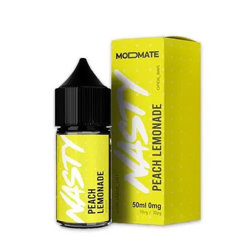 Nasty Juice Mod Mate 50Ml E-Liquid | Peach Lemonade