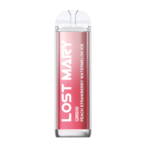 Lost Mary Qm600 Disposable Vape Device | Peach Strawberry Watermelon Ice
