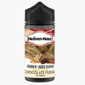 Peanut Butter Chocolate Fudge 100Ml E-Liquid By Heaven Haze