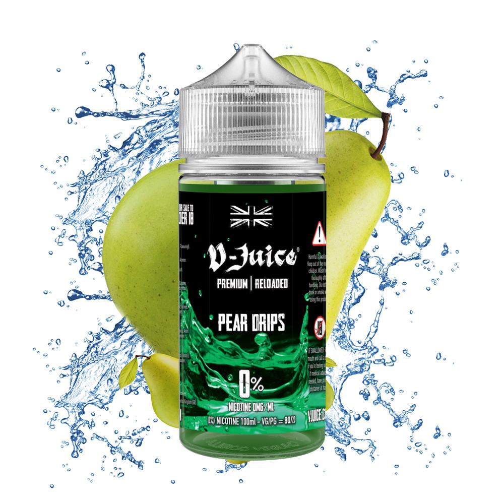Pear Drips 100Ml E-Liquid By V-Juice
