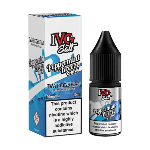 Ivg Nic Salts 10Ml E-Liquid | Peppermint Breeze Chew Nic