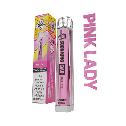 Soda King Bar 600 Disposable Pod Device | Pink Lady