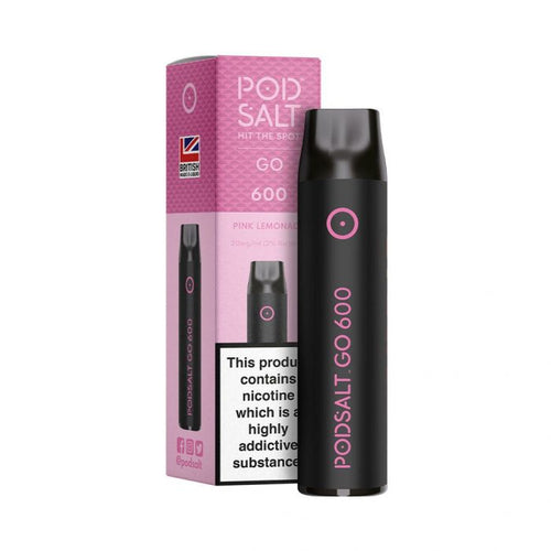 Pod Salt Go 600 Disposable Device | Pink Lemonade