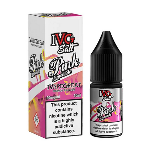 Ivg Nic Salts 10Ml E-Liquid | Pink Lemonade Nic