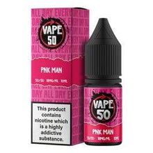 Load image into Gallery viewer, Pnk Man 10Ml E-Liquid By Vape 50