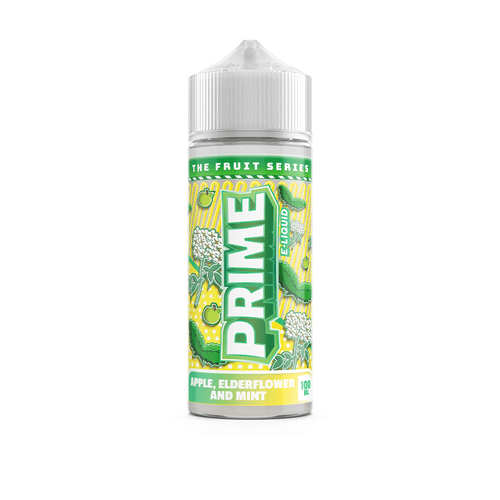 Prime 100ml E-Liquid Apple, Elderflower & Mint