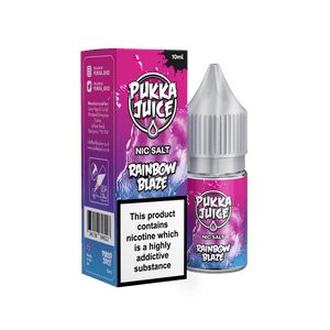 Pukka Juice 10Ml Nic Salts E-Liquid | Rainbow Blaze