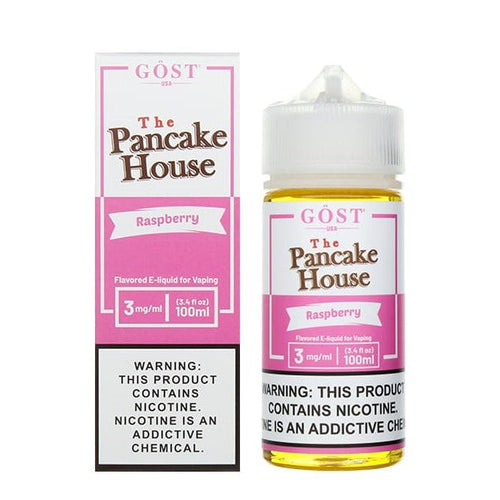 Raspberry Hotcakes 100ml E-Liquid by The Pancake House