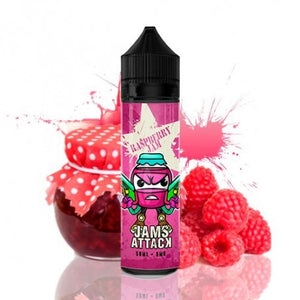 Jams Attack 50Ml Short Fill - Raspberry Jam E-Liquid